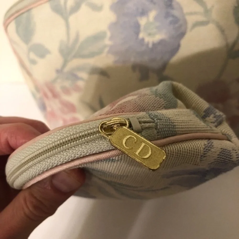 CHRISTIAN DIOR vintage 3 piece makeup cases
